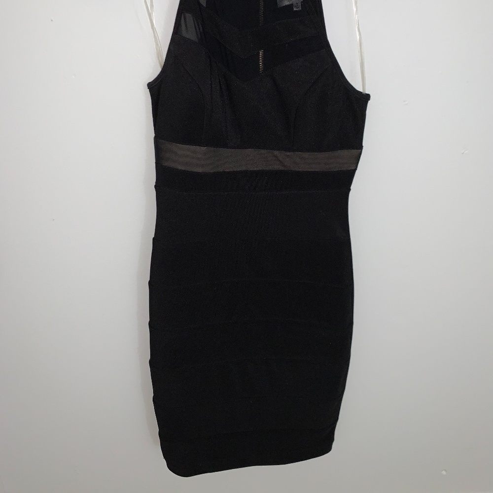 Black Body Con Dress